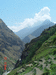 вид на Гималаи по дороге из Тапована к Нанса Деви